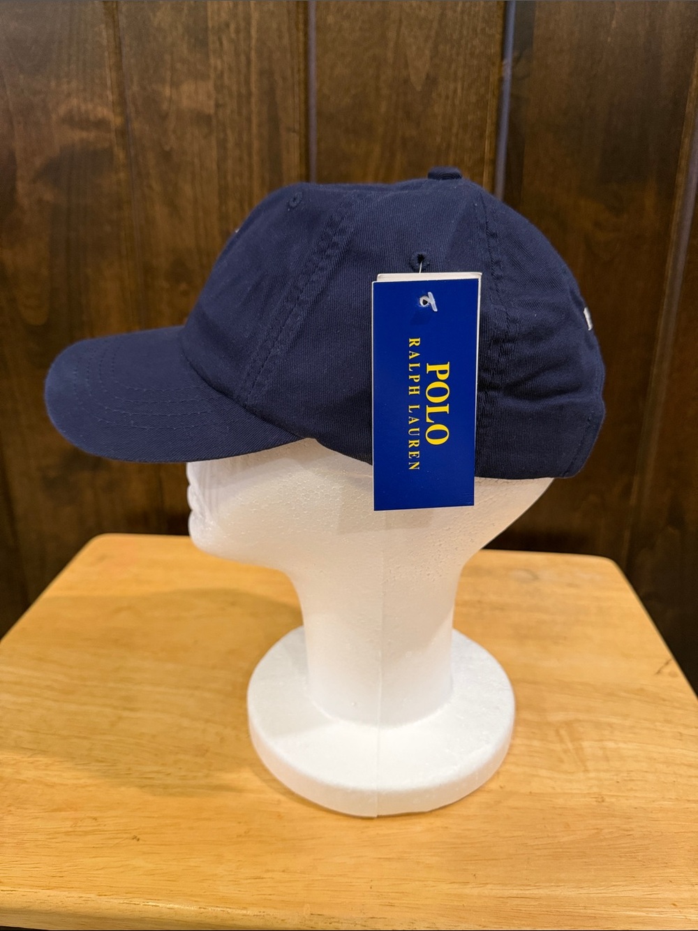 Polo by Ralph Lauren Navy Blue Classic Pony Baseball Cap - Picture 2 of 5